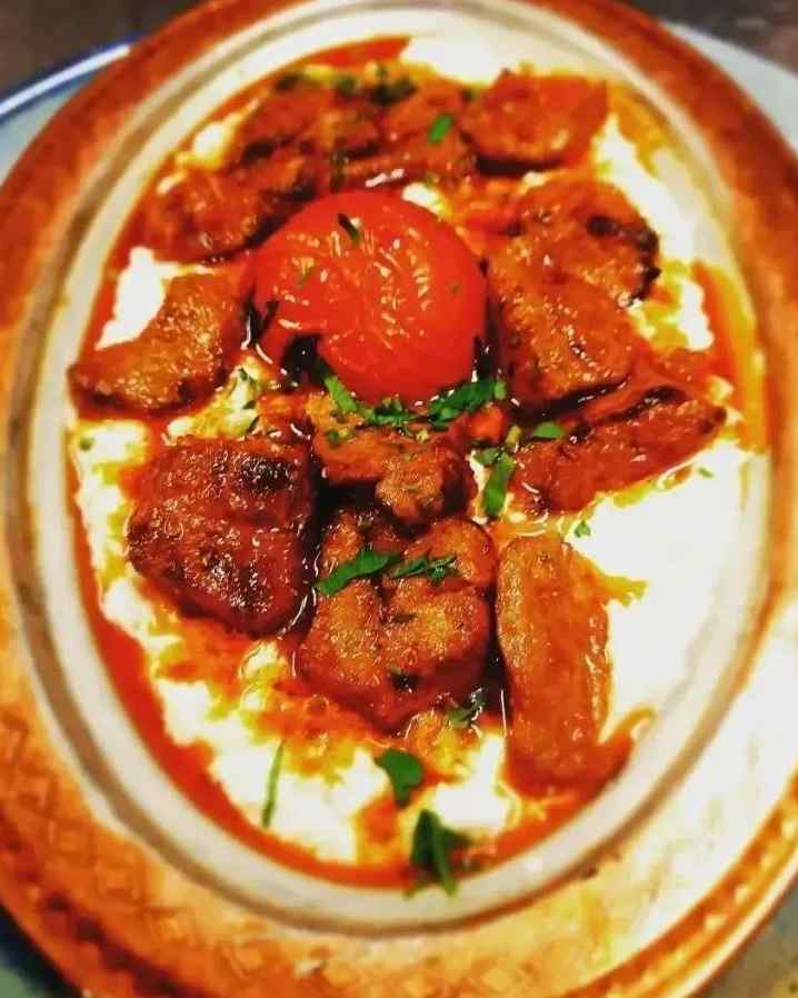 Ali nazik served at Enfes Restaurant in Sunderland